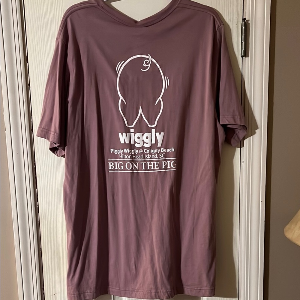 Piggly Wiggly Tee in Mauve